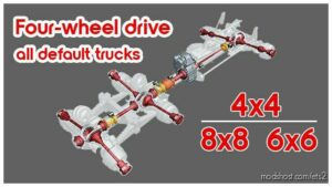 ETS2 Transmissions Part Mod: Four-Wheel Drive (Featured)