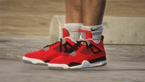 GTA 5 Player Mod: AIR Jordan 4 For MP Male (Image #2)