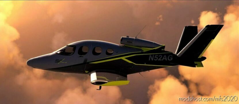 MSFS 2020 8K Livery Mod: | SF50 Vision JET G2 | N52AG (Featured)