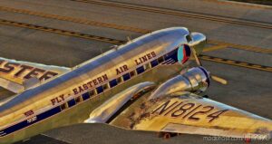 MSFS 2020 Douglas Livery Mod: DC-3 – Eastern AIR Lines (Image #2)