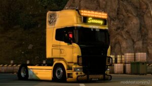 ETS2 Scania Mod: EL Cielo Scania RJL Skin (Featured)