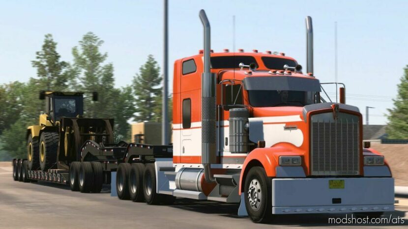 ATS Truck Mod: Custom SCS Kenworth W900 v1.3 1.46 (Featured)