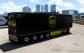 ETS2 Mod: Skin SCS Trailers UPS 1.40 - 1.46 (Image #2)