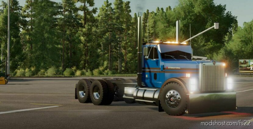 FS22 International Truck Mod: Eagle CHS Shorterstacks (Featured)