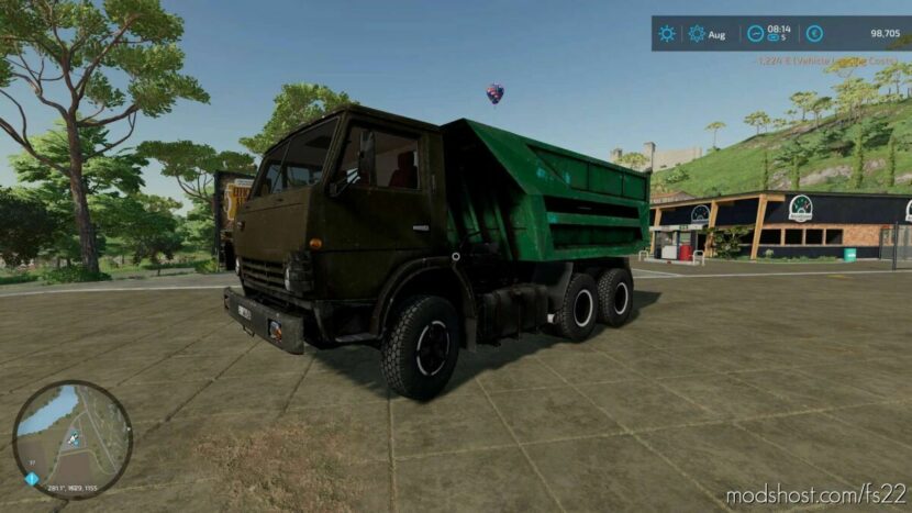 FS22 Kamaz Truck Mod: 5511 (Featured)