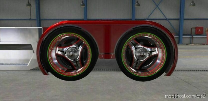 ETS2 Wheels Part Mod: Rines Custom Wheels (Featured)