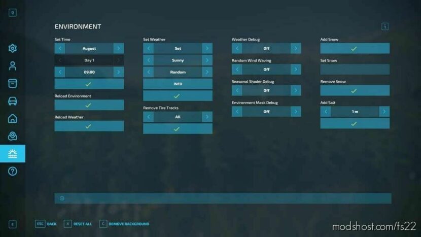 FS22 Script Mod: Easy Development Controls V1.3.0.2 (Featured)