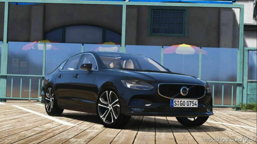 GTA 5 Vehicle Mod: Volvo S90 2017 Add-On (Featured)