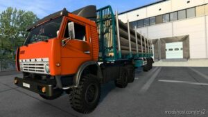 ETS2 Kamaz Truck Mod: 4410 Offroad 1.46 (Featured)