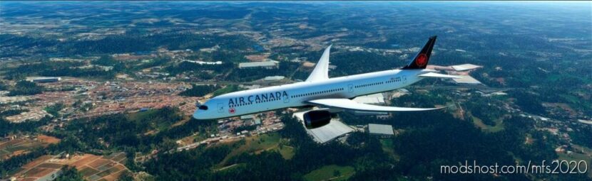 MSFS 2020 Canada Livery Mod: AIR Canada 787-10 (Featured)