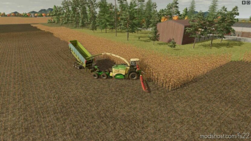 FS22 Krone Trailer Mod: Bigx1100 Spec (Featured)