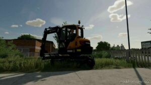 FS22 Volvo Forklift Mod: ECR 88D Beta (Featured)