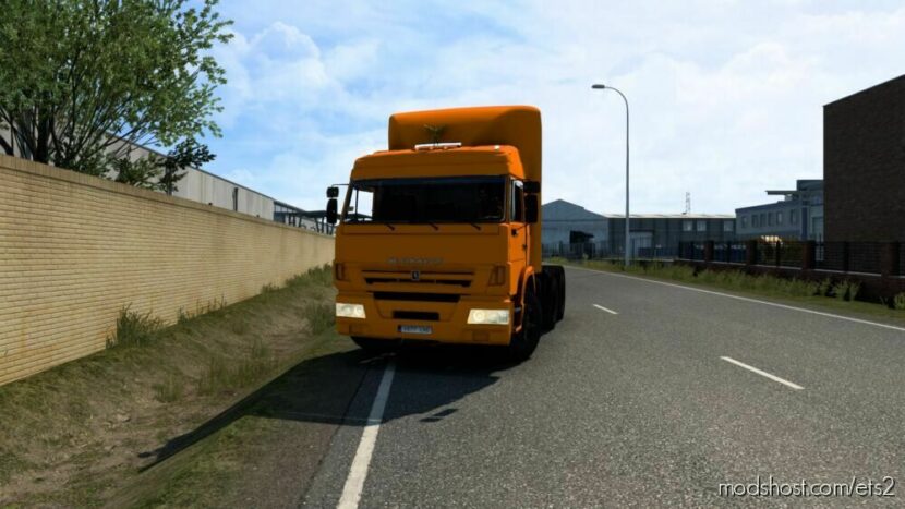 ETS2 Kamaz Truck Mod: 54115 V4 1.46 (Featured)