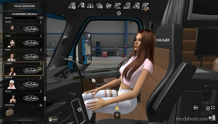 ATS Mod: Girls Passenger V1.3 (Featured)