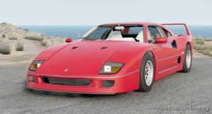 BeamNG Ferrari Car Mod: F40 1990 (Featured)