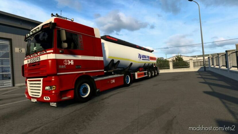 ETS2 Kassbohrer Trailer Mod: Tanker FIX 1.46 (Featured)