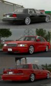 ETS2 Ford Car Mod: Crown Victoria 2012 V5.5 1.46 (Image #2)