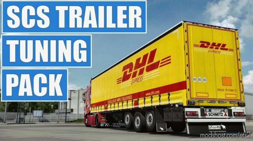 ETS2 Part Mod: SCS Trailer Tuning Pack v1.8.9 1.46 (Featured)