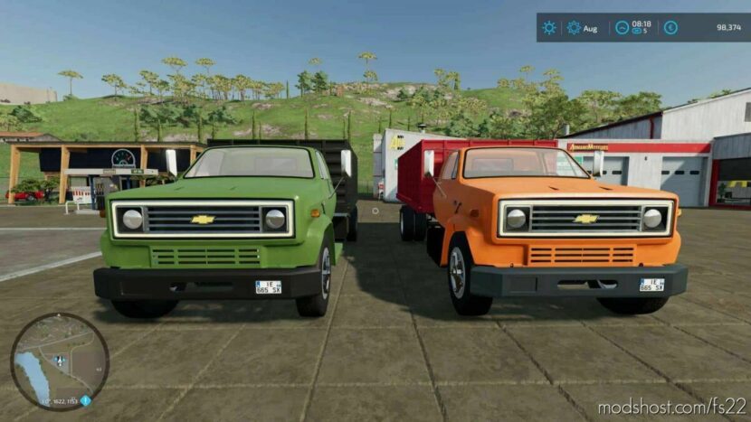 FS22 Chevy Truck Mod: C70 With More Options (Featured)