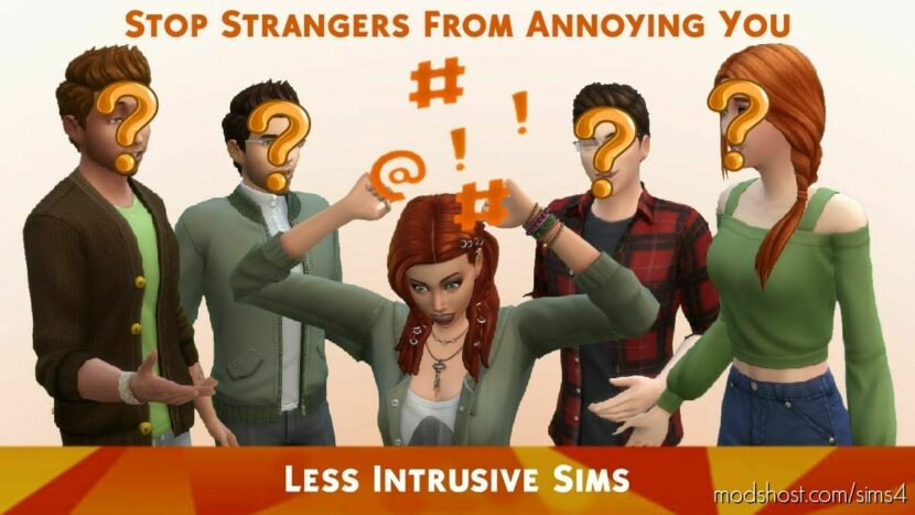 Sims 4 Mod: Less Intrusive Sims (Featured)