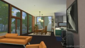 Sims 4 House Mod: Trio (NO CC) (Image #8)