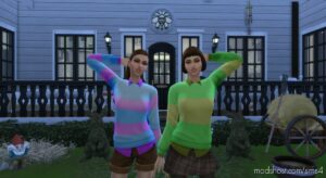 Sims 4 Party Clothes Mod: Undertale Sweeters (Adult) (Featured)