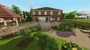 Sims 4 House Mod: Montague (NO CC) (Image #2)