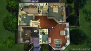 Sims 4 House Mod: Montague (NO CC) (Image #3)