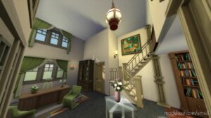 Sims 4 House Mod: Montague (NO CC) (Image #5)