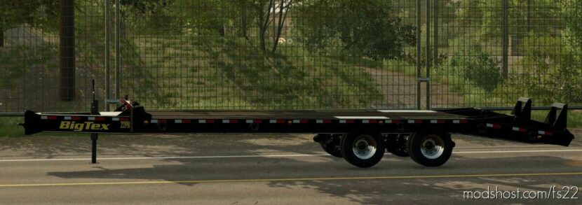 FS22 Trailer Mod: BigTex Bumper Pull HD CHS (Featured)