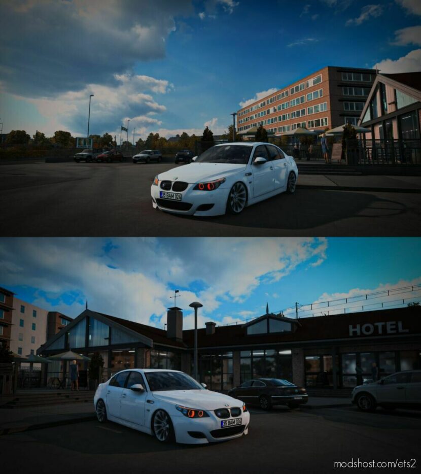 ETS2 BMW Car Mod: M5 E60 1.46 (Featured)