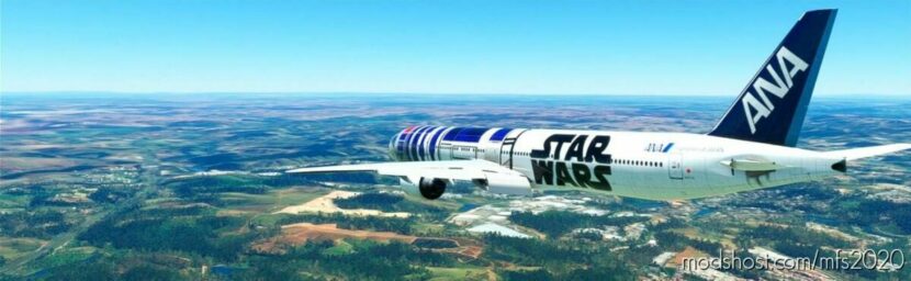 MSFS 2020 Japan Livery Mod: ANA SW RD2 777-300 (Featured)