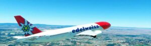 MSFS 2020 777-200 Livery Mod: Edelweiss 777-200 (Image #2)