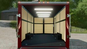 FS22 Mod: 2022 24FT Enclosed Trailer (Featured)