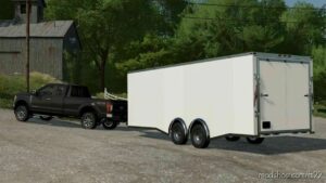 FS22 Mod: 2022 24FT Enclosed Trailer (Image #2)