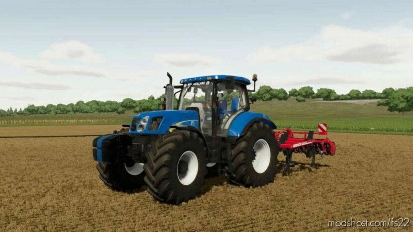 FS22 NEW Holland Tractor Mod: T6050 Series (Featured)