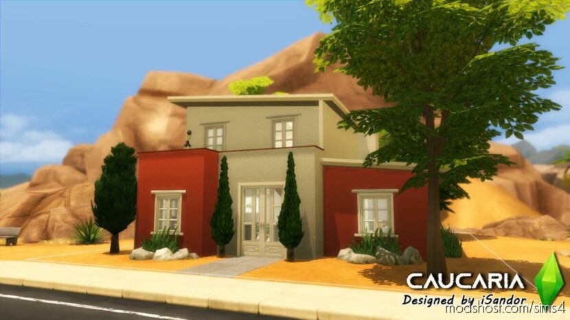 Sims 4 House Mod: Caucaria NO CC (Featured)