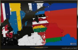 ETS2 Mod: Europe Map with Flags v1.0 (Image #2)