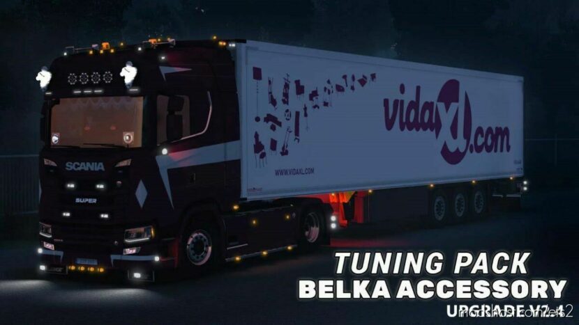 ETS2 Part Mod: BC-Belka accessory v2.4 1.46 (Featured)