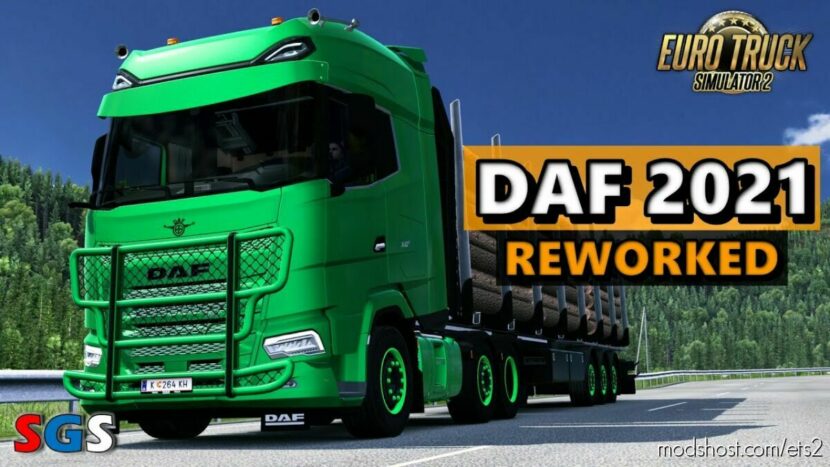 ETS2 DAF Truck Mod: 2021 Reworked v0.6 1.46 (Featured)