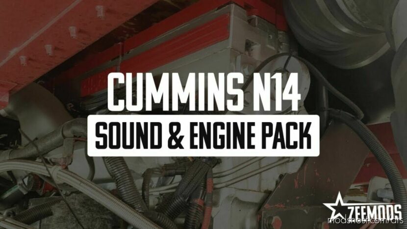 ATS Mod: Cummins N14 Sound & Engine Pack v1.46 (Featured)