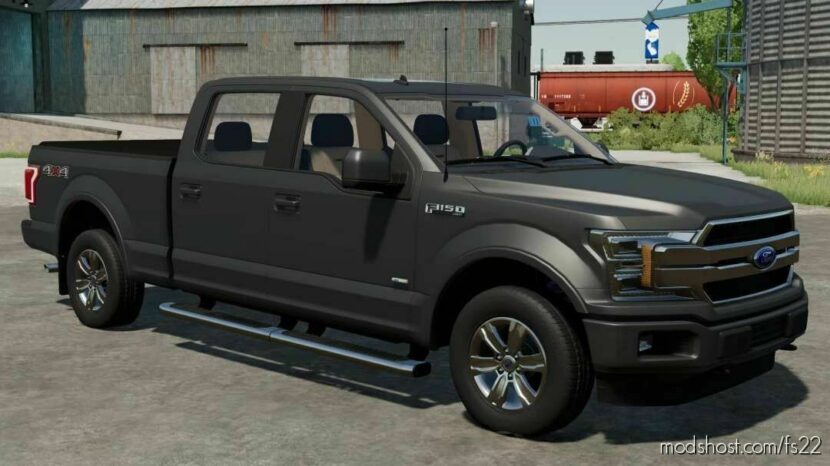 FS22 Pickup Car Mod: 2019 Ford F150 Crewcab V1.2 (Featured)