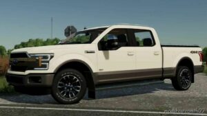 FS22 Pickup Car Mod: 2019 Ford F150 Crewcab V1.2 (Image #5)