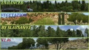 ATS Mod: Enhanced Vegetation v1.46 (Featured)