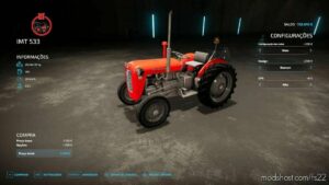 FS22 Massey Ferguson Tractor Mod: 35 IMT (Featured)