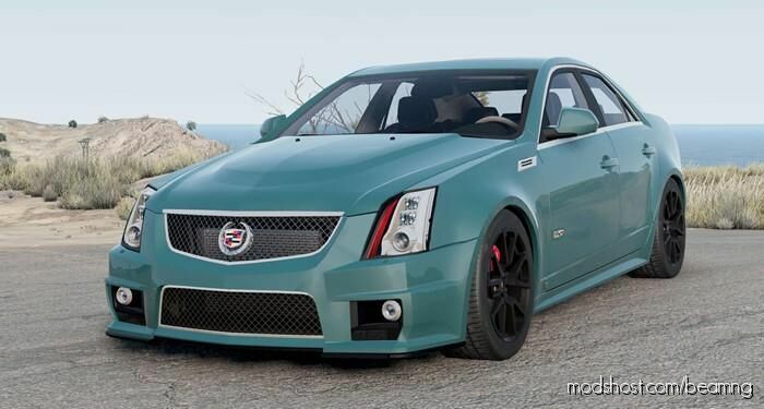 BeamNG Cadillac Car Mod: Cts-V 2009 (Featured)