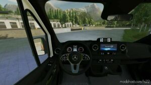 FS22 Mercedes-Benz Vehicle Mod: Sprinter 2019 ELW V1.1 (Image #2)