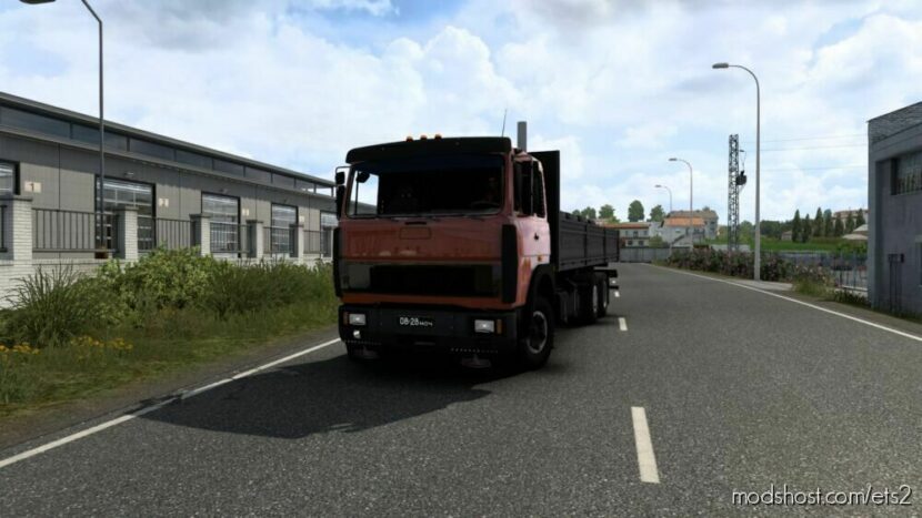 ETS2 MAZ Truck Mod: -6303 1.46 (Featured)