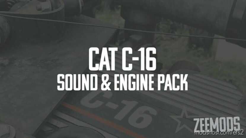 ETS2 Caterpillar Mod: CAT C-16 Sound & Engine Pack v1.46 (Featured)