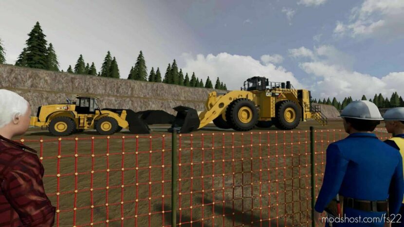 FS22 Caterpillar Forklift Mod: 994K Update V1.0.0.1 (Featured)